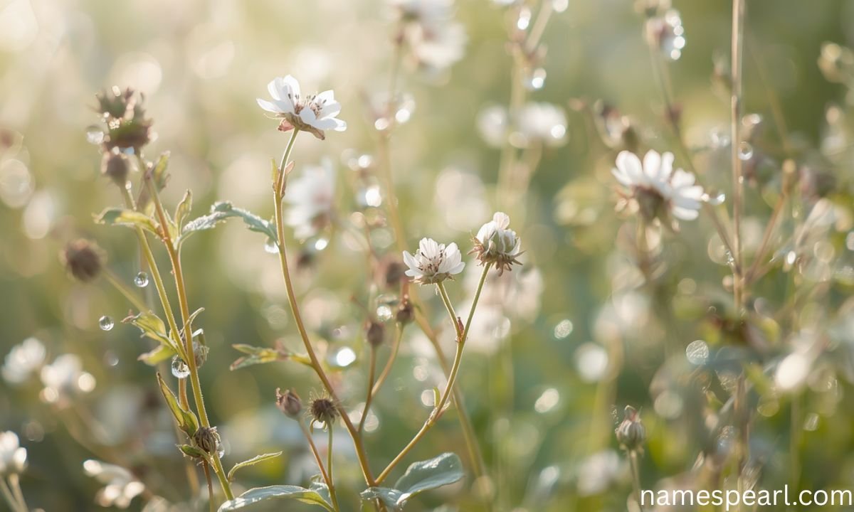 Nature-inspired names with gentle and tender meanings