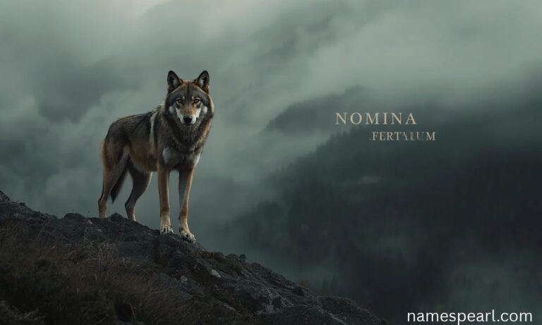 Names that mean beast with a fierce wild wolf