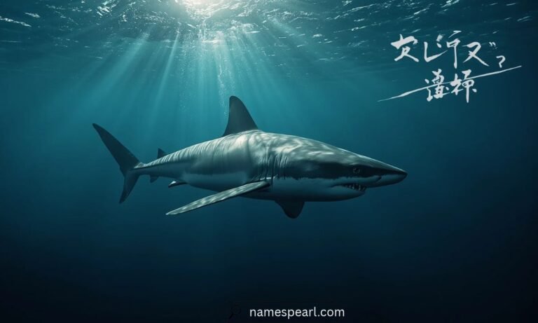 Unique names that mean shark inspired by a powerful ocean predator