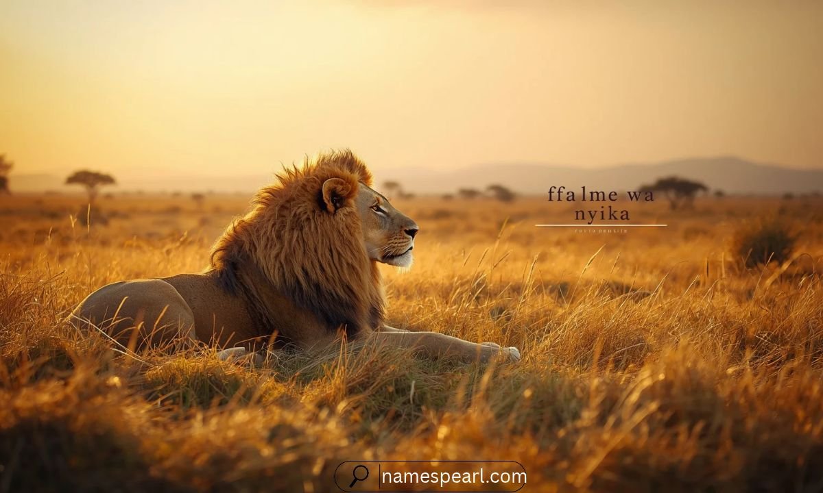  Names that mean lion inspired by African lion culture and symbolism