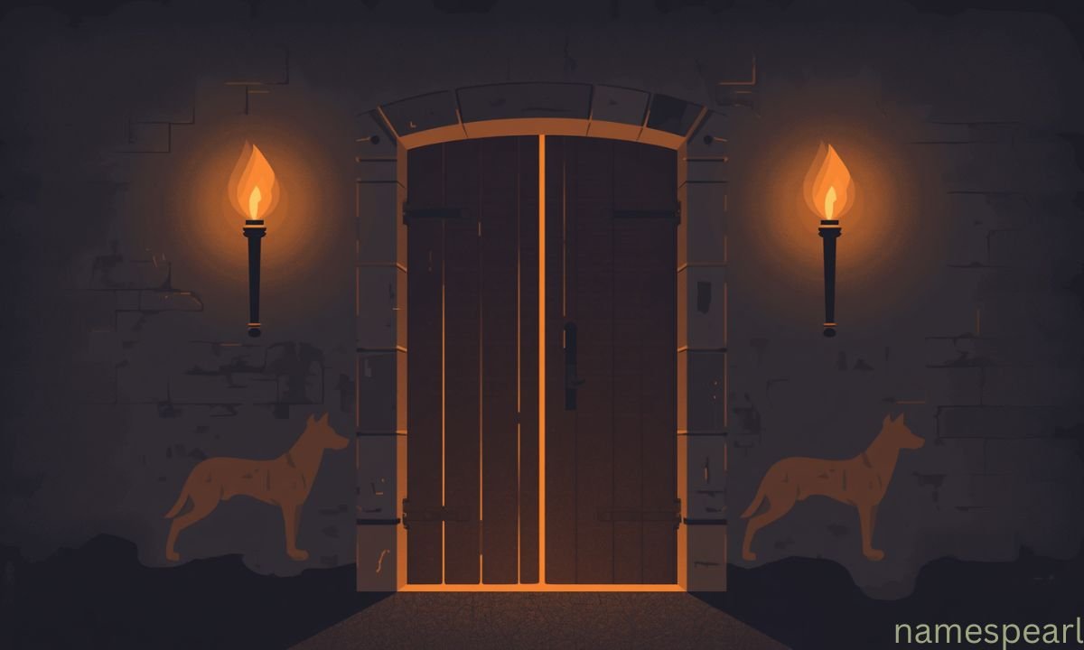 Stone doorway of the underworld for boy names inspired by gods of death