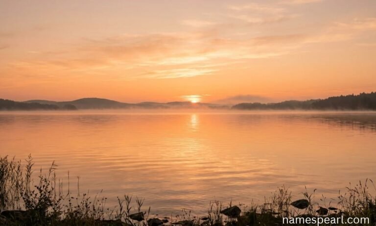 Japanese names that mean sun shown with a sunrise over the sea.